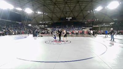 125 lbs Round 2 - Ryan Schroeder, Fitness Quest Wrestling Club vs Jacob Paris, Prosser Wrestling Academy