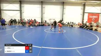 63 kg 7th Place - Lucas Libby, USAW Maine vs Liam Galicki, Northampton Area WC