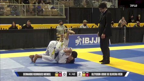 Gleydson Josue De Oliveira Vieir vs Bernardo Rodrigues Mendel 2025 Pan Jiu Jitsu IBJJF Championship