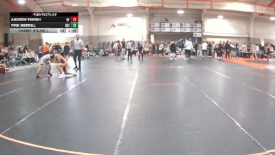 157 lbs Champ. Round 1 - Finn Merrill, University Of Indianapolis vs Andrew Parish, Findlay