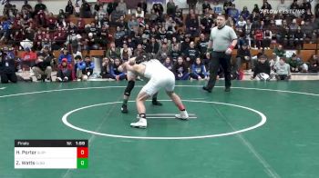 138 lbs Final - Henry Porter, Gilroy vs Zach Watts, Clovis North