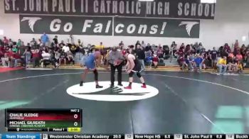 152 lbs Round 2 - Michael Gilreath, Evangel Christian Academy vs Chalie Sledge, Huntsville