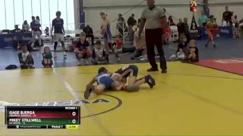 80 lbs Round 1 - Gage Bjerga, Midwest Maniacs vs Mikey Stillwell, PA White