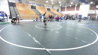 66-72 lbs Round 2 - Raef Collins, Ridgecrest Wrestling Club vs Mateo Loza, Rough House