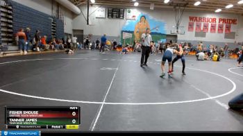 61/64/67 2nd Place Match - Tanner James, Team Bear Wrestling vs Fisher Smouse, Eastside Youth Wrestling