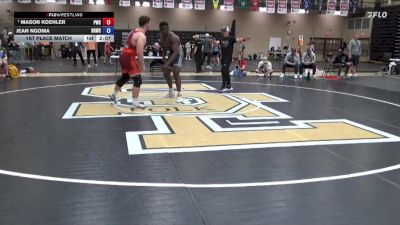 215 lbs 1st Place Match - Mason Koehler, Powerhouse Wrestling Club vs Jean Ngoma, Big Game Wrestling Club