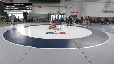 138 lbs Cons. Rd Of 16 - Kash Long, Bear Cave Wrestling Club vs Morgan Miller, Hobbs Elite
