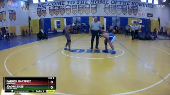 138 Gold Round 1 - Jovani Solis, South Dade vs Patrick Martinez, Braddock