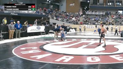 106 lbs Champ. Round 1 - Tanner Magee, Grant County vs Derek Tran, Desales