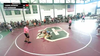 111-119 lbs Quarterfinal - Gabriel Richmond, Aurora (West Aurora) vs Coyt Rademaker, Petersburg (PORTA)