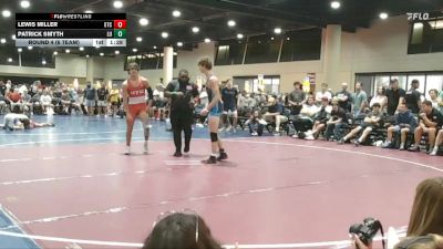 144 lbs Round 4 (6 Team) - Patrick Smyth, Level Up vs Lewis Miller, OTC