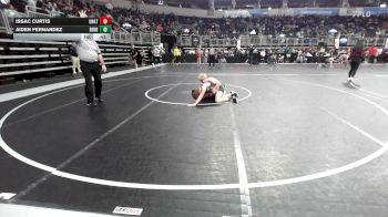 125 lbs Consi Of 8 #2 - Issac Curtis, Unattached vs Aiden Fernandez, Derby WC