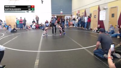49 lbs Cons. Sub-quarters - Rustyn Ellsworth, Sublime Wrestling Academy vs Einar Dobbs, Sandpoint Legacy Wrestling Club