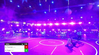 136 lbs Round Of 32 - Alyssa Thomas, Elevate Wrestling Academy vs Akadia Puga, Unattached