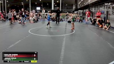 60 lbs Round 7 (8 Team) - Baylor Ohern, Hammers Blue vs Jariah Moua, Full Circle