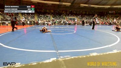 73 lbs Consi Of 8 #1 - Royce Marshall, Mat Assassins vs Mason Simons, NOVA WC