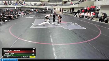 132 lbs Semis & 1st Wrestleback (8 Team) - Anthony Orozco, Hersey vs Jayce Luna, Bettendorf