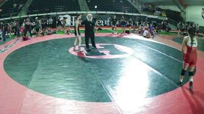 140 lbs Cons. Sub-semis - Eliana White, Idaho vs Brooklyn Dodge, Idaho