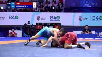 74 kg 1/4 Final - Ismet Ciftci, Turkiye vs Orozobek Toktomambetov, Kyrgyzstan