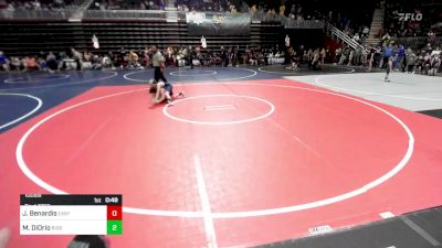 100 lbs Quarterfinal - Jack Benardis, Eastside United WC vs Matthew DiOrio, Ridge WC