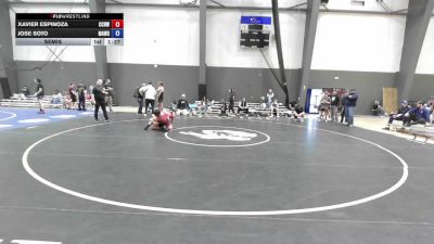 Junior FK - 126 lbs Semis - Xavier Espinoza, CNWC Concede Nothing Wrestling Club vs Jose Soto, Maddogs Wrestling