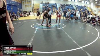 150 lbs Round 4 (8 Team) - Kyle Gallo, Funky Monkey vs Koen Falk, Griffin Fang