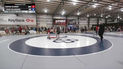 61 kg Cons. Round 8 - Carter Schmidt, Oklahoma Regional Training Center vs Evan Tallmadge, Pittsburgh Wrestling Club