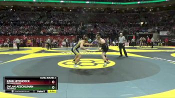 D3-215 lbs Cons. Round 2 - Zane Hitchcock, Mechanicsburg vs Dylan Aeschliman, Archbold