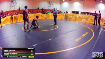 145 lbs Cons. Round 2 - Dean Gibson, Simi Valley vs Tyler De Fiesta, Cerritos