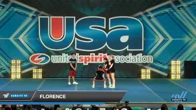 Florence [2020 Group Stunt Advanced -- Group B Day 1] 2020 USA Spirit Nationals