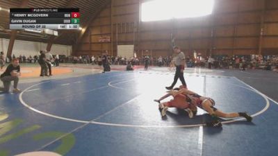 113 lbs Round Of 32 - Henry Mcgovern, Iron Faith vs Gavin Dugan, Souderton