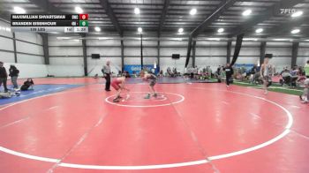 109 lbs Rr Rnd 9 - Maximillian Shvartsman, DoughBoy WC - BHS vs Branden Eisenhour, 4M - BHS