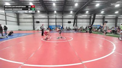 109 lbs Rr Rnd 9 - Maximillian Shvartsman, DoughBoy WC - BHS vs Branden Eisenhour, 4M - BHS
