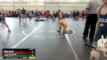 100 lbs Round 2 (6 Team) - Bing Wood, South Hills vs Case Williams, Jacket WC