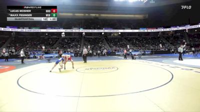 I-170 lbs Quarterfinal - Lucas Mosher, Horseheads vs Maxx Fesinger, West Genesee