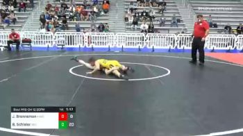 132 lbs Prelims - Jacob Brenneman, All-American Wrestling Club vs Brennan Schisler, Diesel