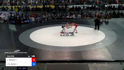 88 lbs Rnd Of 64 - Liam Matson, NY vs Gavyn DeCol, UT