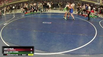 200 lbs 3rd Place Match - River Von Haden, Monticello vs Jhett Miles, Altamont Longhorns