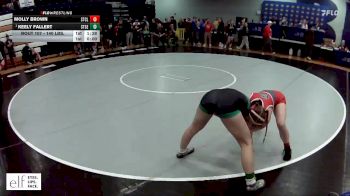 140 lbs. Champ. Round 1 - Keely Fallert, Ste Genevieve vs Molly Brown, St. Clair