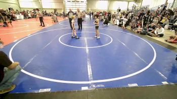 61 lbs Semifinal - Sloan Burnett, B.A.W.C vs Nolan Gray, North Desoto Wrestling Academy