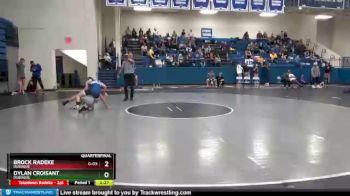 149 lbs Quarterfinal - Brock Radeke, Dubuque vs Dylan Croisant, Dubuque