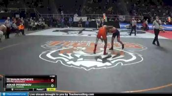 I-138 lbs Cons. Round 3 - Askar Imanbekov, Edward R. Murrow vs Te`shaun Mathews, Niagara Wheatfield