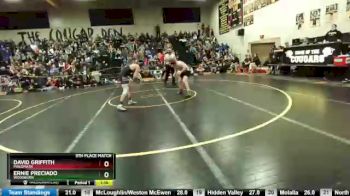 152 lbs 5th Place Match - David Griffith, Philomath vs Ernie Preciado, Woodburn