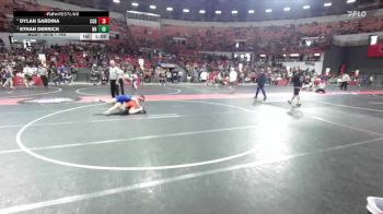 145 lbs Cons. Semi - Dylan Sardina, Jr Huskies vs Ethan Derrick, New Richmond