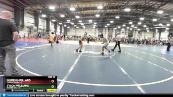 115 lbs Rd# 9- 2:15pm Saturday Final Pool - Tyson Williams, Ranger WC vs Jayden Maillard, Terps Xtreme