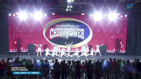 Superior Athletics - Youth Sizzle [2025 L1 Youth - D2 - Medium Day 1] 2025 Cheer Power Grand Nationals