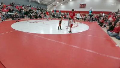 44-46 lbs Round 3 - Beau Lewis, Eaton Lil Reds vs Liam Garcia, Wiggins Youth Wrestling