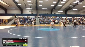 149 lbs Cons. Round 3 - Noah Tocaben, Long Island University vs Pahris Petalas, Marymount