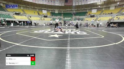 61 lbs Final - Carson Otto, Louisiana vs Coty Tenney, Battlefield Wrestling Club