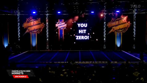 Mansfield Youth Cheer - Hornets [2026 U14 YCADA L1 Day 2] 2026 Winner's Choice Live at Foxwoods